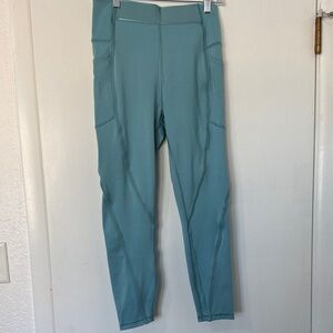Victoria's Secret Sports Legging with pockets - Aqua - size M